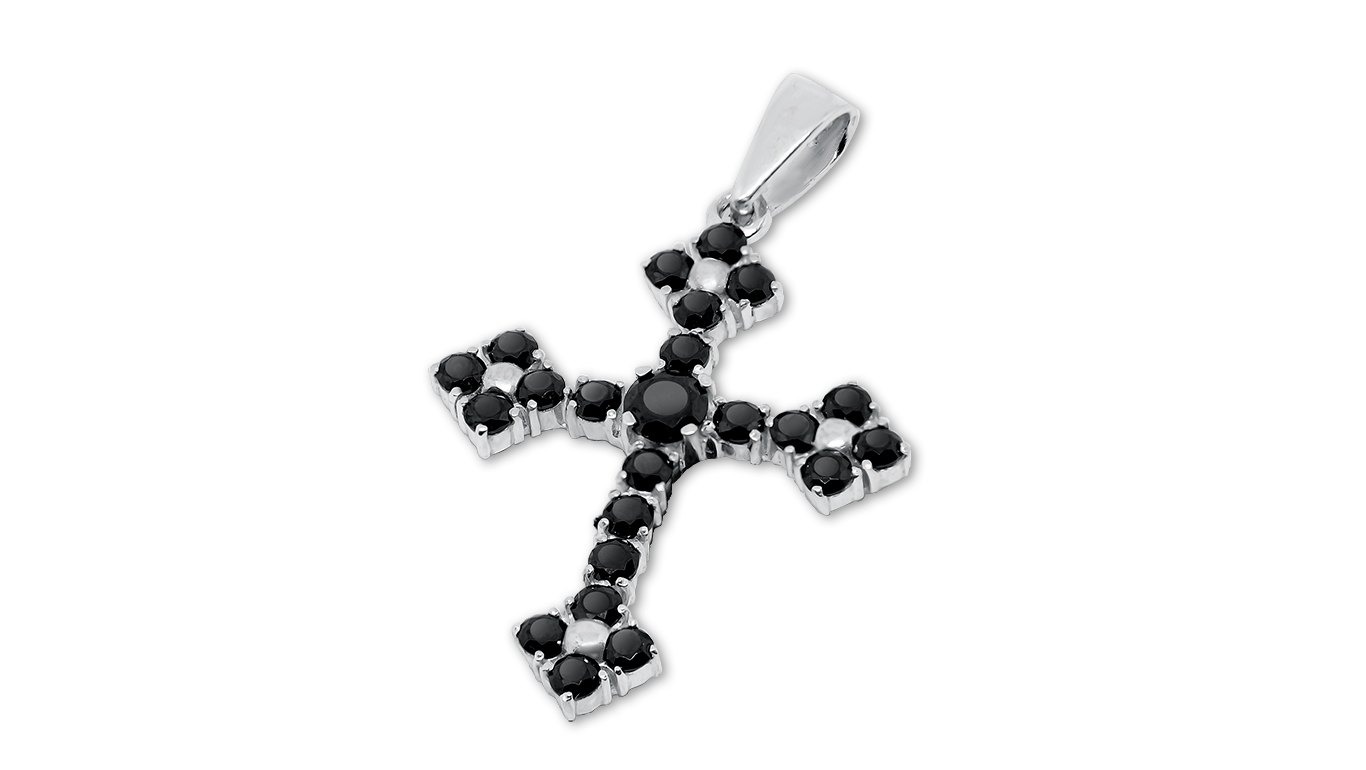 Серебряные кресты с золотом